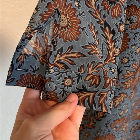 CAbi Long Sleeve Printed Collared Dress - Picture 7 of 7